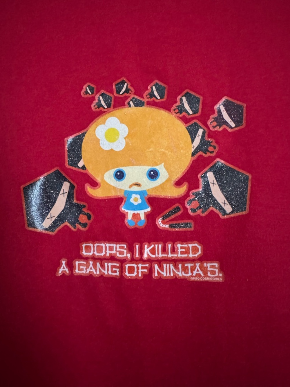 Cosmic Girls ‘Oops I Killed a Gang of Ninjas’ Tee